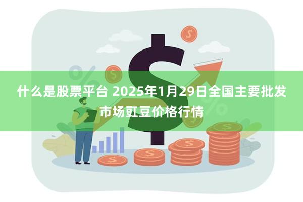 什么是股票平台 2025年1月29日全国主要批发市场豇豆价格行情